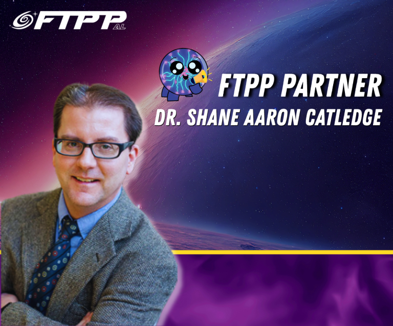 FTPP Partner: Dr. Shane Aaron Catledge with FTPP logo